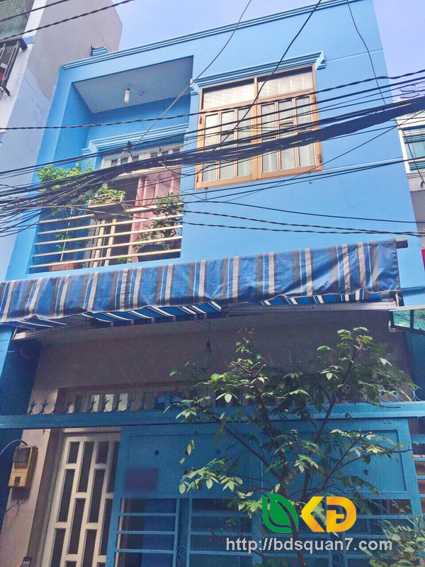 Bán nhà 1 lầu hẻm 102 Huỳnh Tấn Phát Quận 7